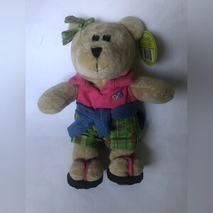 Starbucks 2007 Bearista Bear 9" Plush Stuffed Animal
